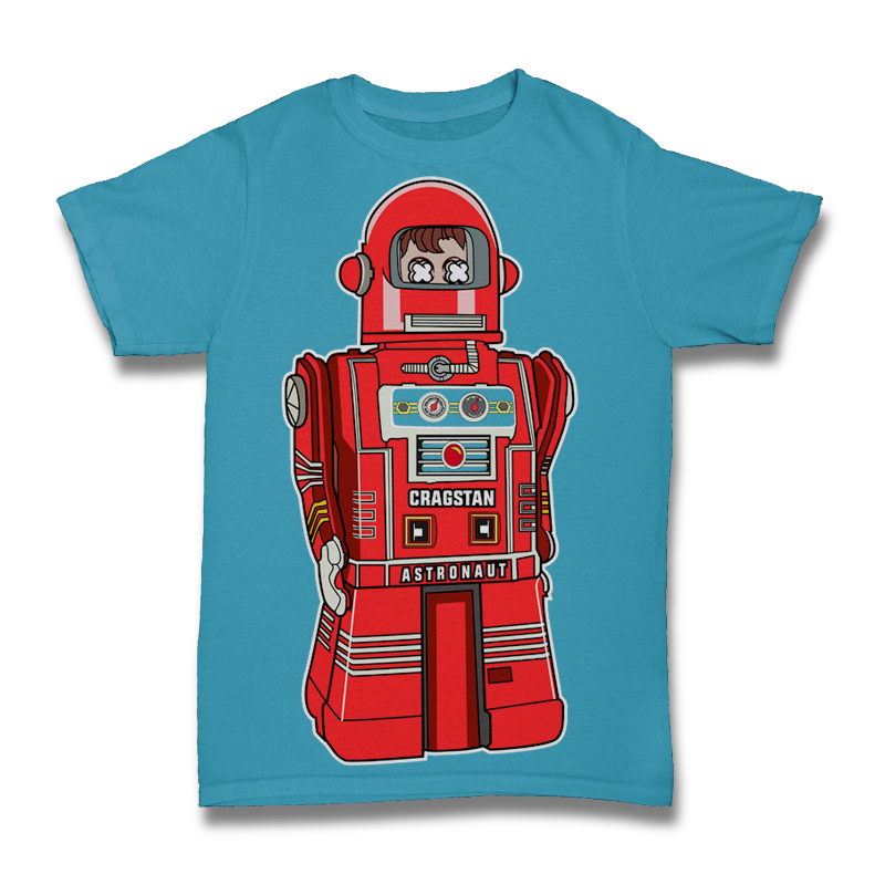 Cragstan Astronaut Tshirt