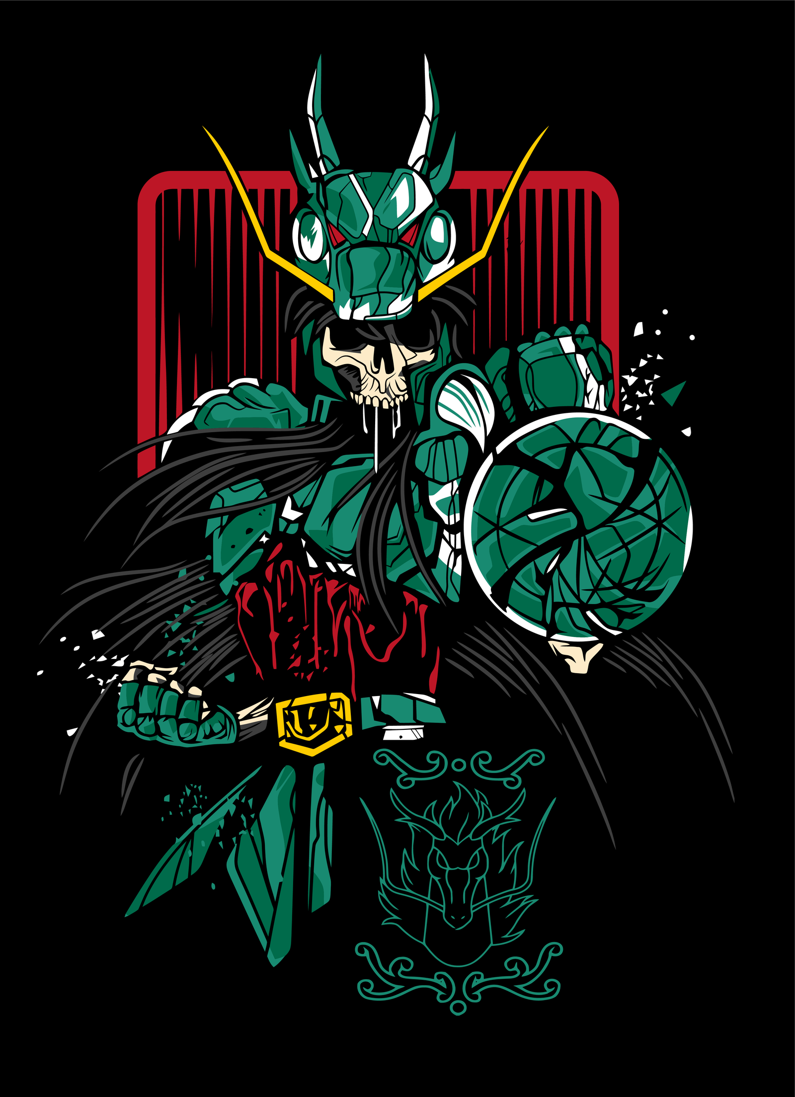 DRAGON CALAVERO Black