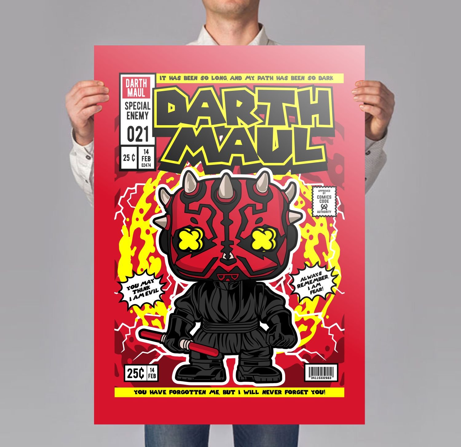 Darth Maul Poster