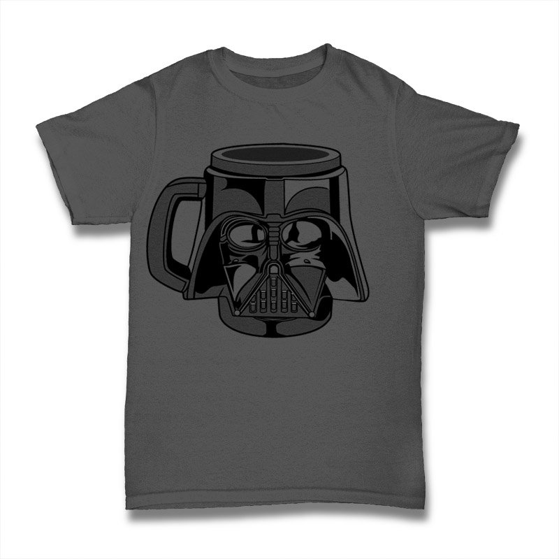 Darth Vadder Coffee Cup Tshirt