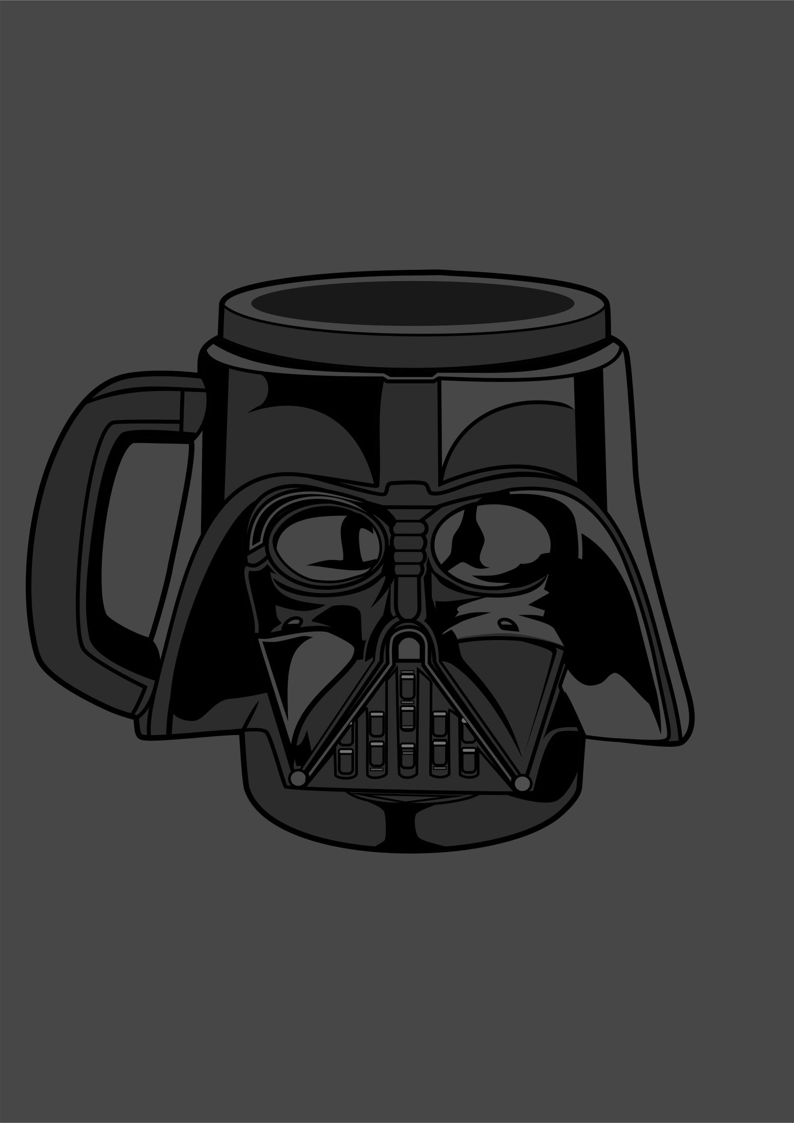 Darth Vadder Coffee Cup