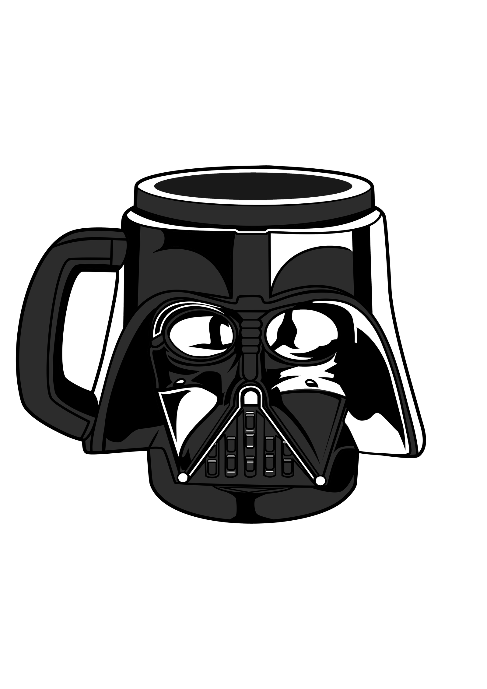 Darth Vadder Coffee Cup