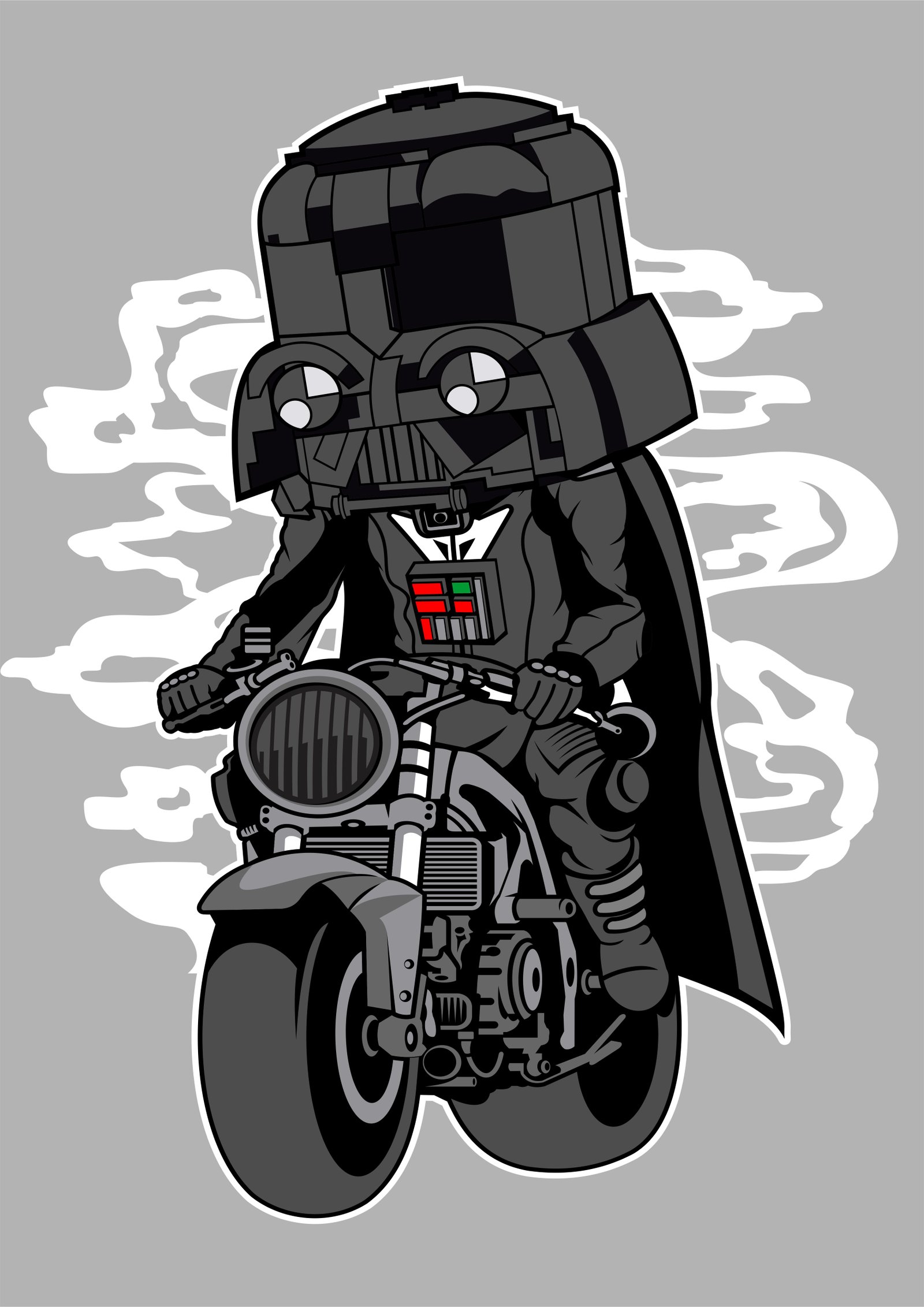 Darth Vader Biker