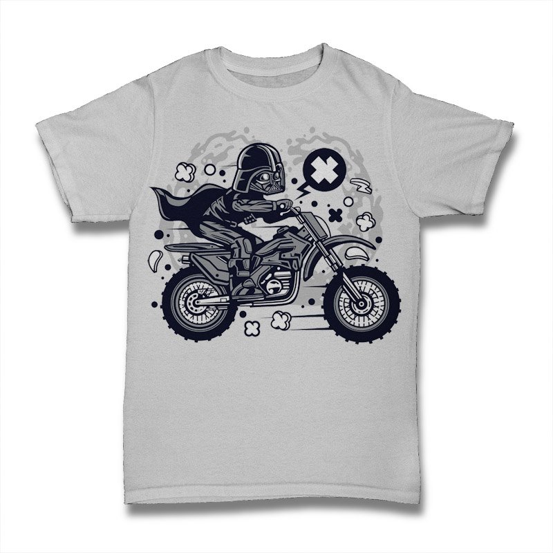 Darth Vader Motocross Tshirt