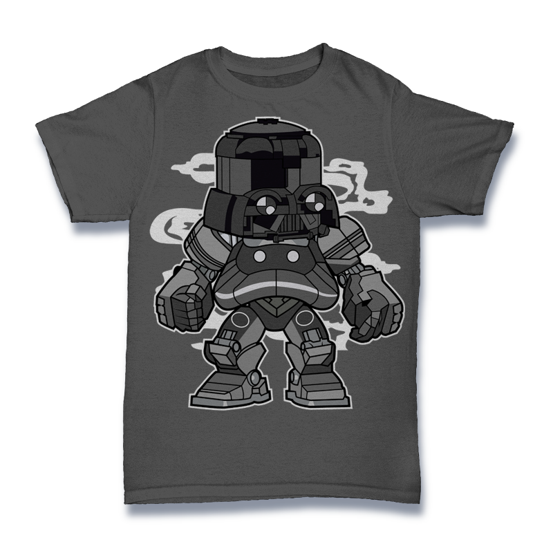 Darth Vader Robot Tshirt