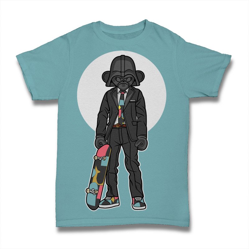 Darth Vader Skateboard Tshirt