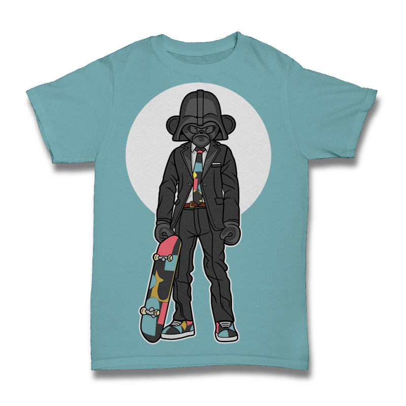 Darth Vader Skateboard Tshirt