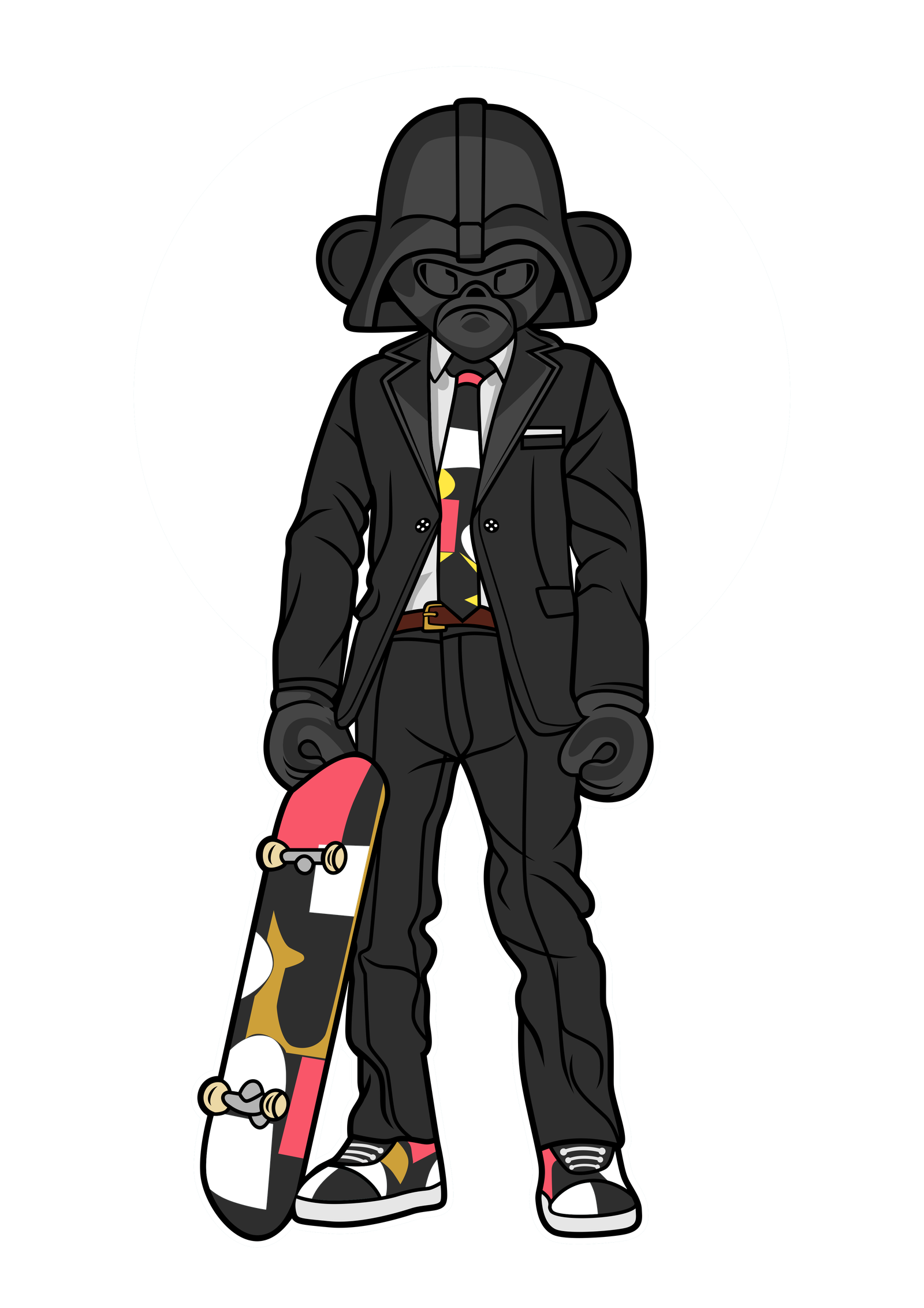 Darth Vader Skateboard