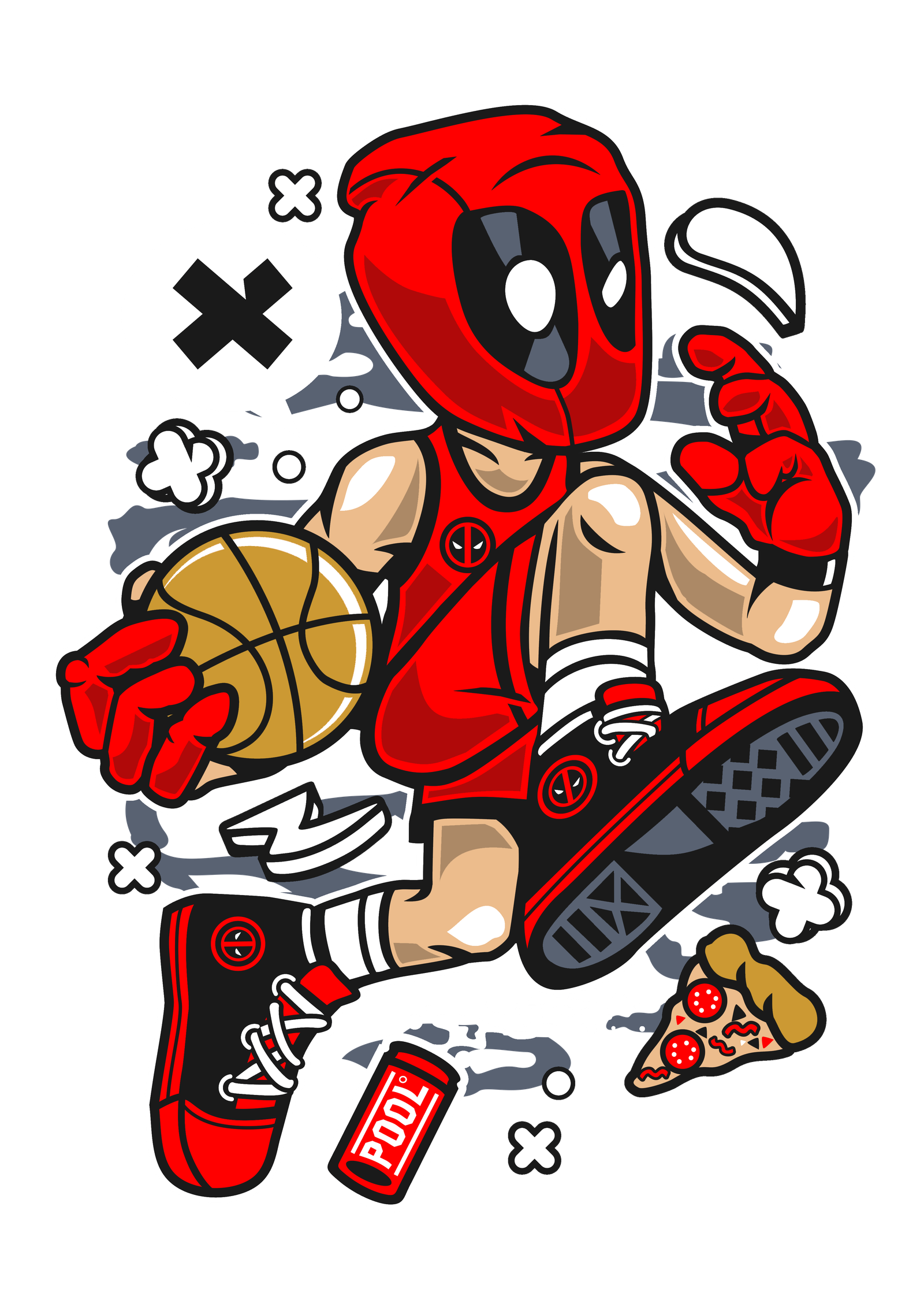 Deadpool Basketball