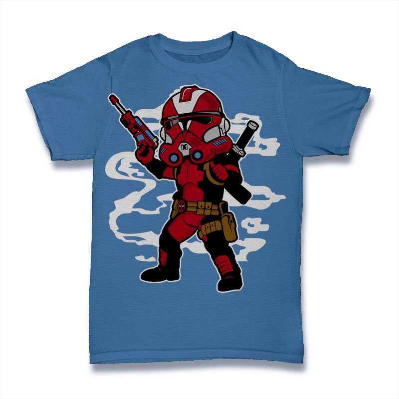 Deadpool Clone Trooper Tshirt