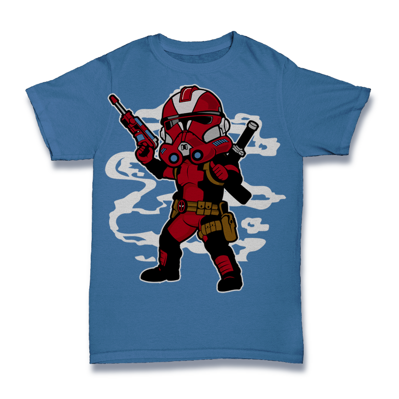 Deadpool Clone Trooper Tshirt