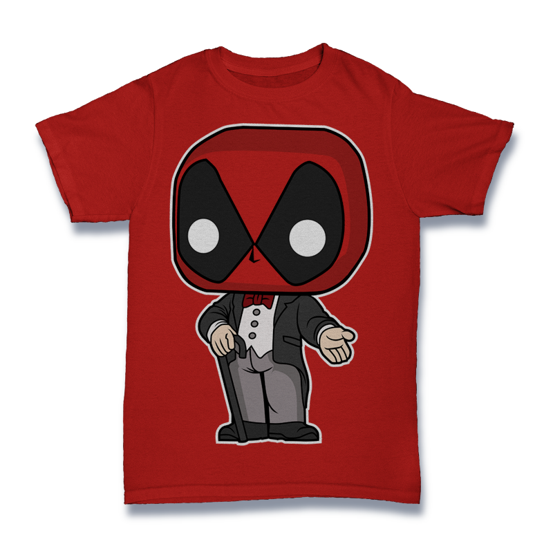 Deadpool Gentlemen Tshirt