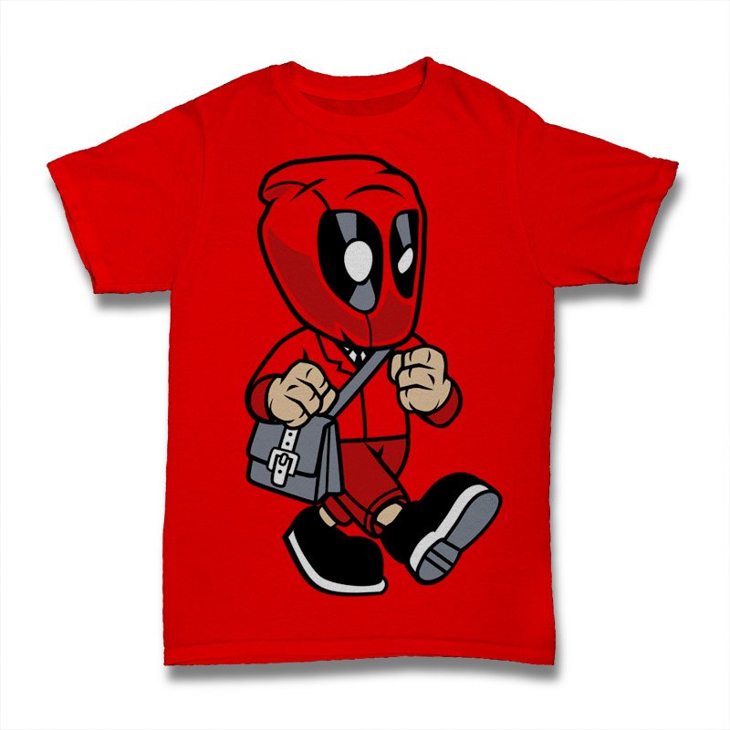 Deadpool Worker Tshirt