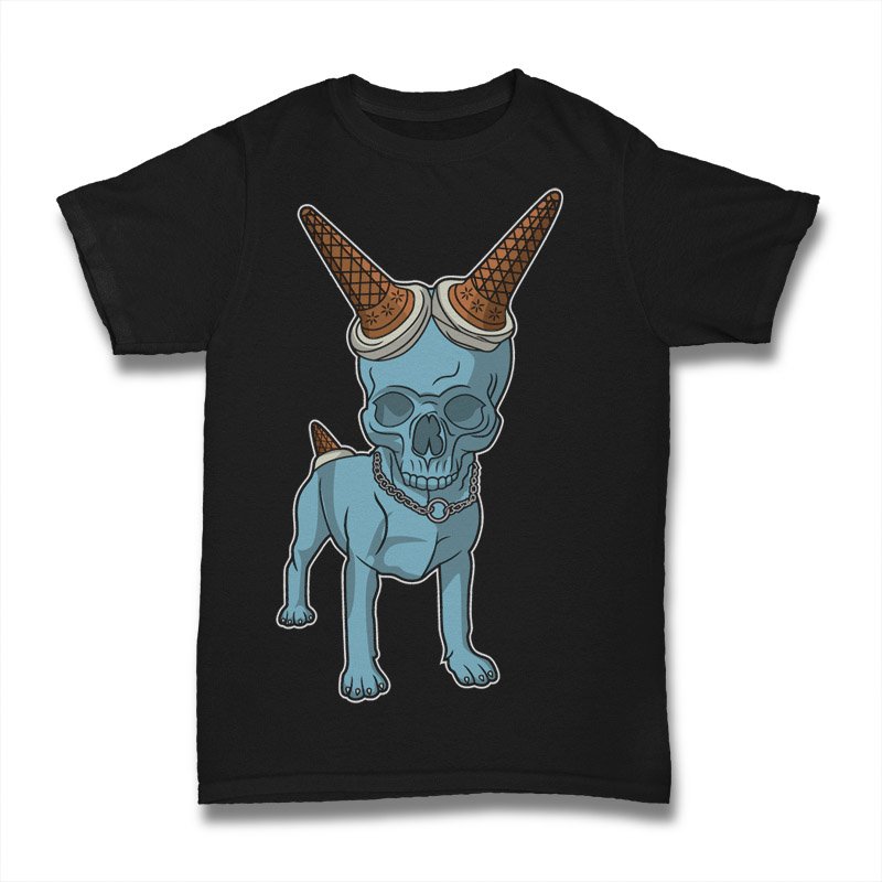 Dog Skull Tshirt