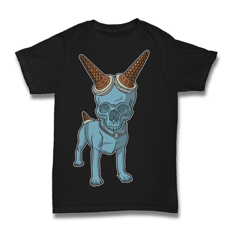 Dog Skull Tshirt