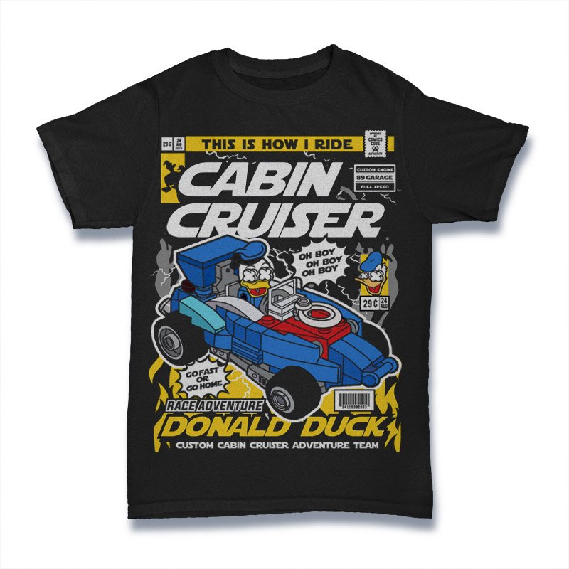 Donald Cabin Cruiser Tshirt