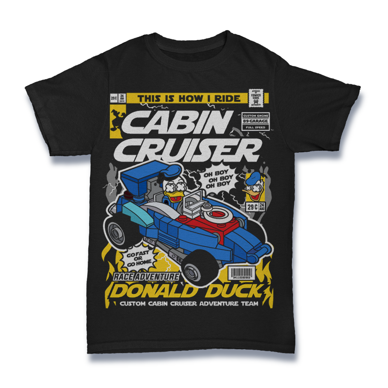 Donald Cabin Cruiser Tshirt