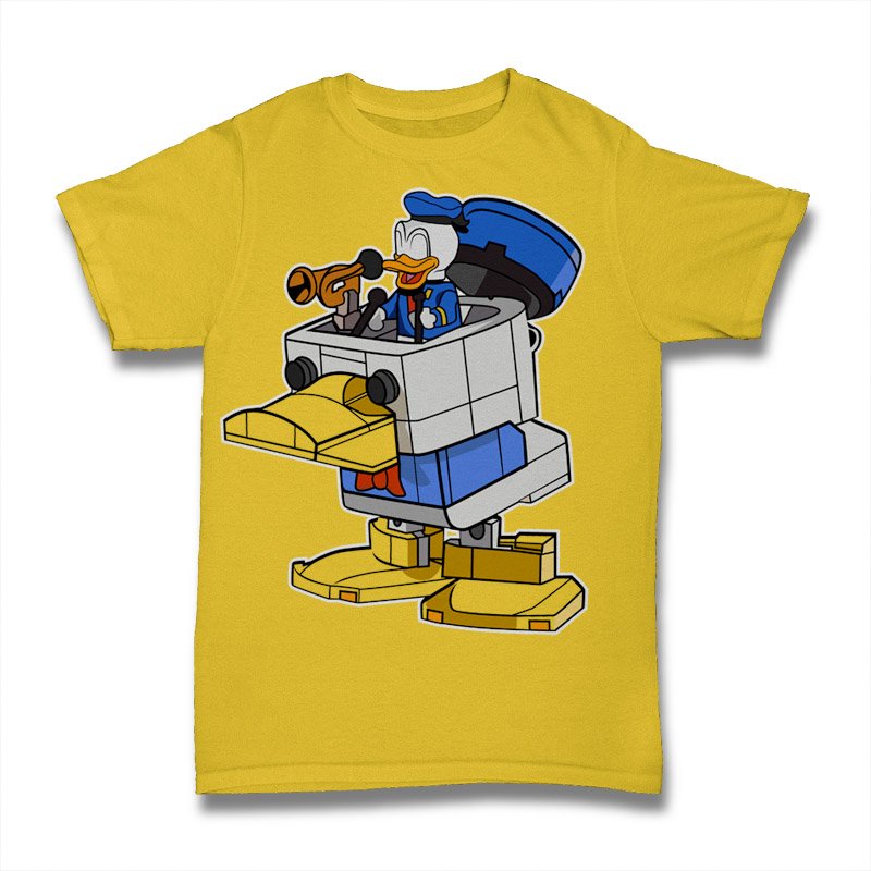 Donald Robo Tshirt