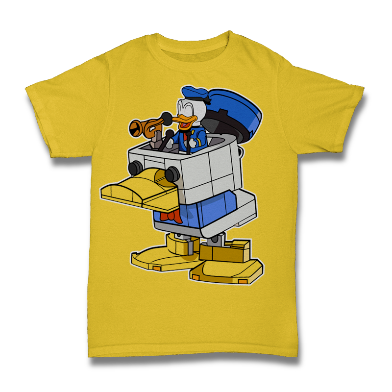 Donald Robo Tshirt