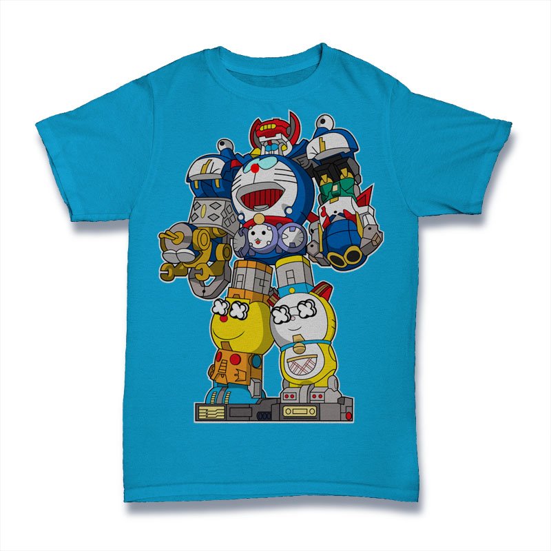 Doraemon Robot Tshirt