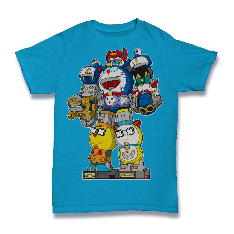 Doraemon Robot Tshirt