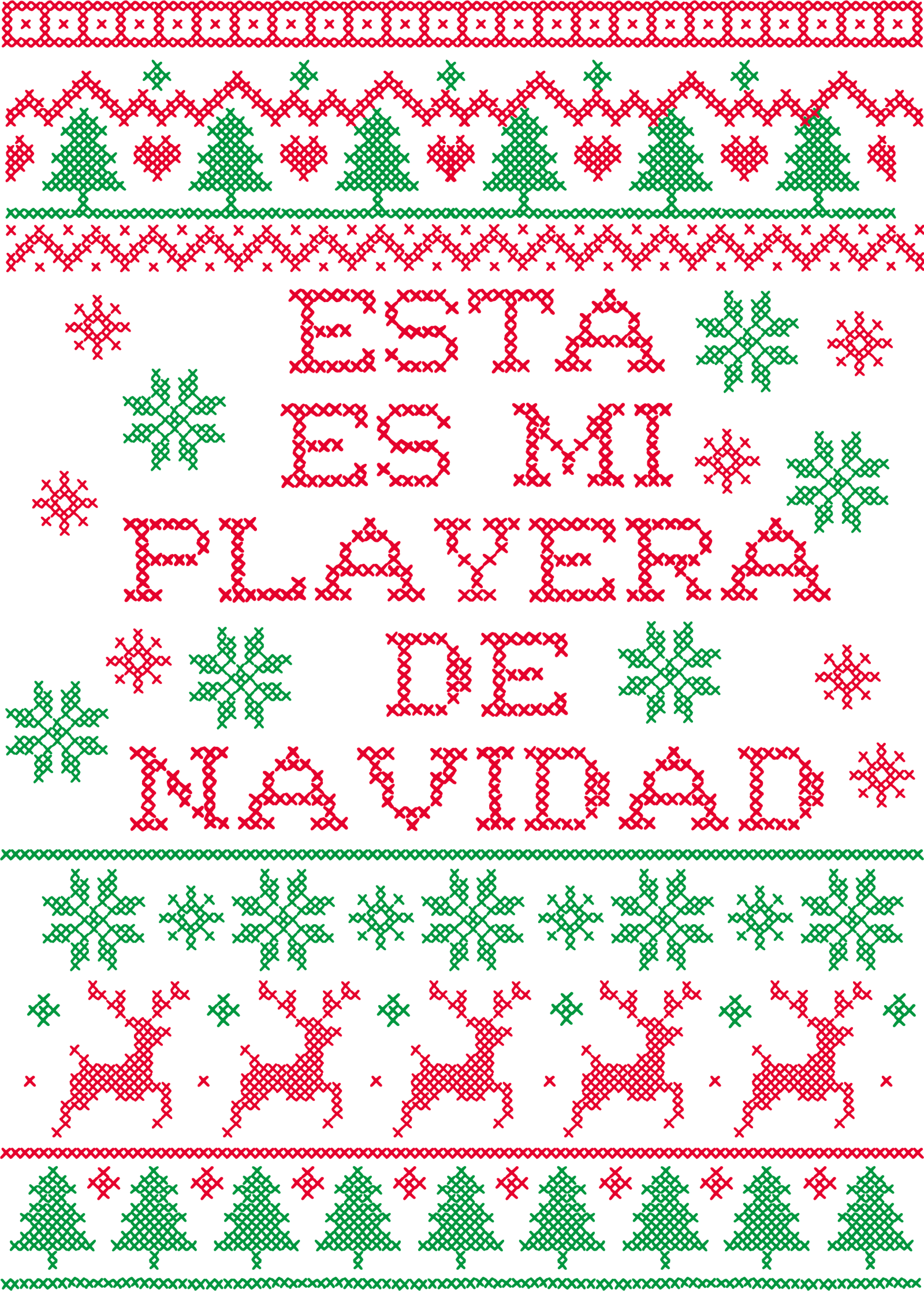 Esta es la playera de navidad