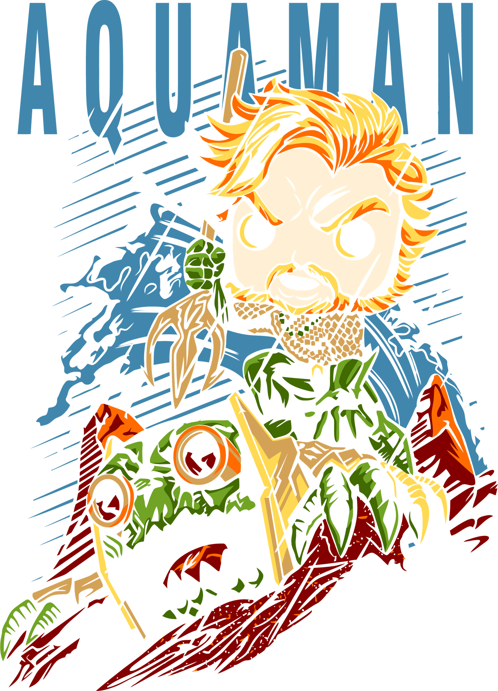 FUNKO AQUAMAN CON LLUVIA