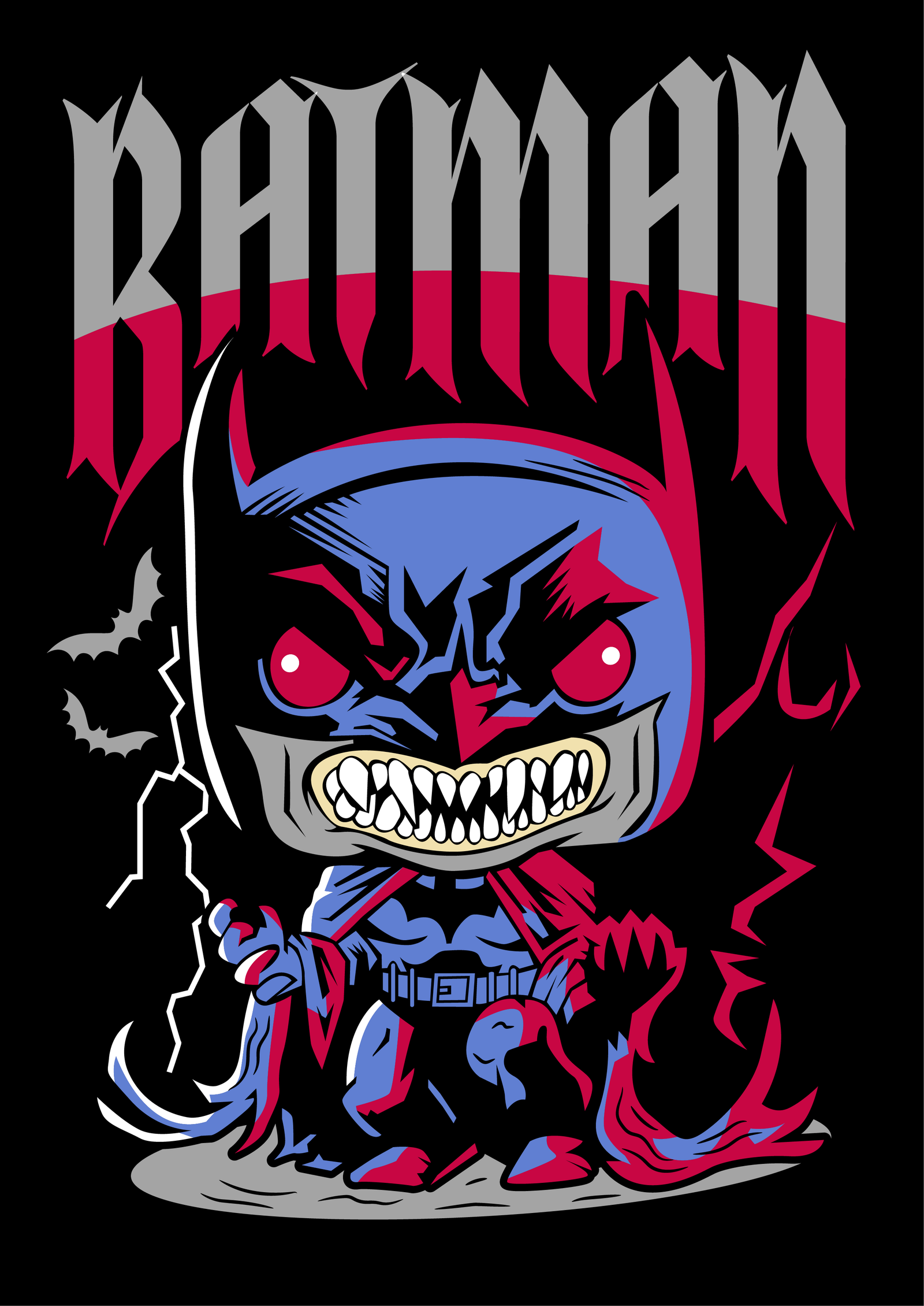 FUNKO BATMAN VAMPIRO BLACK