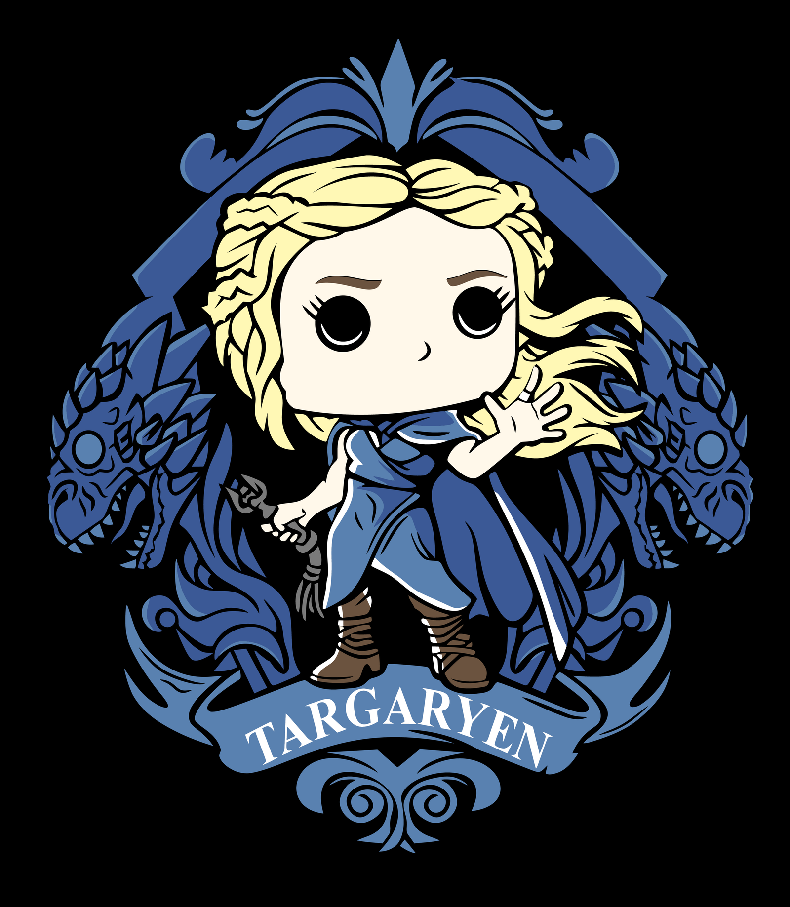 FUNKO TARGARYEN BLACK