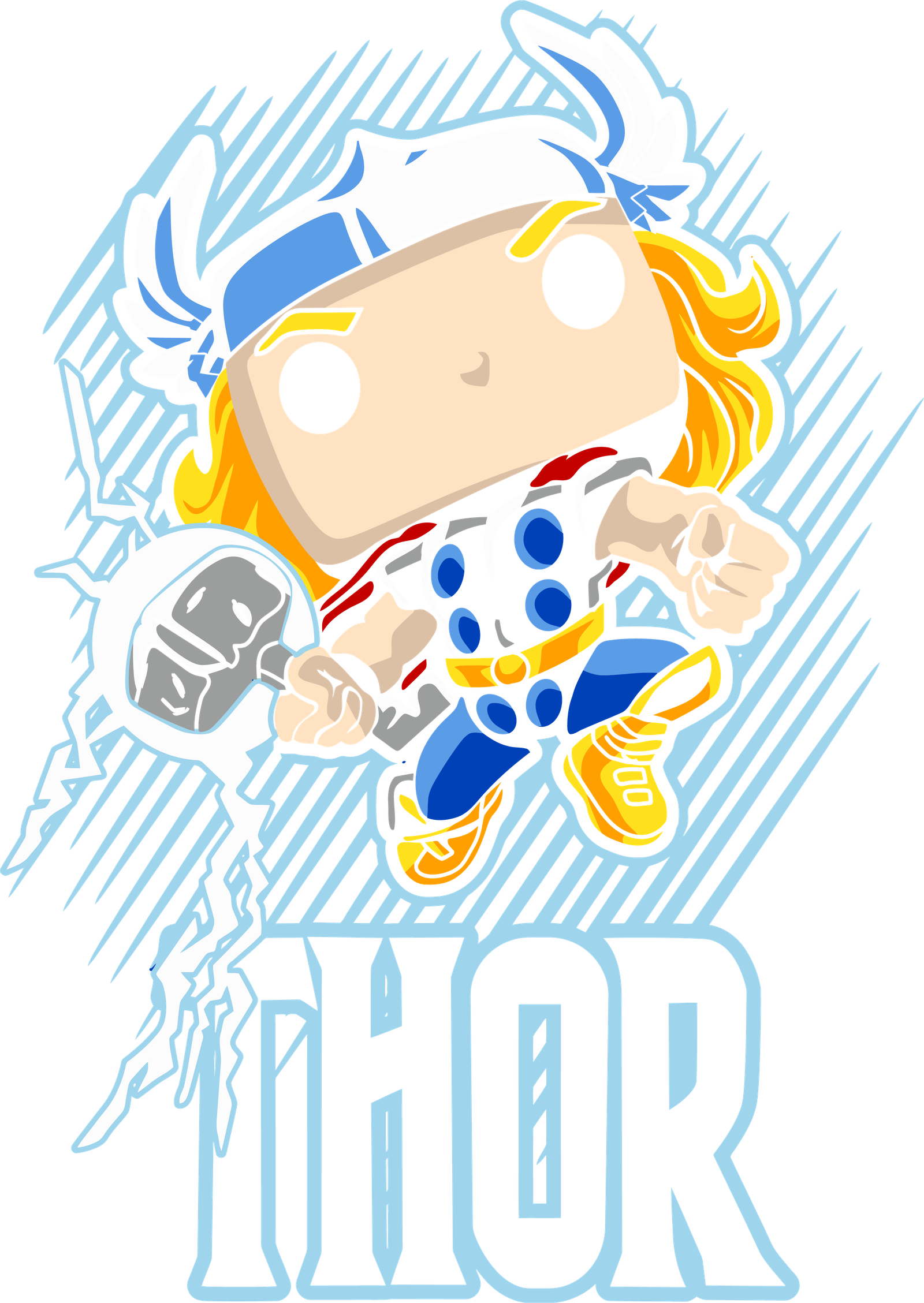 FUNKO THOR 4 WHITE