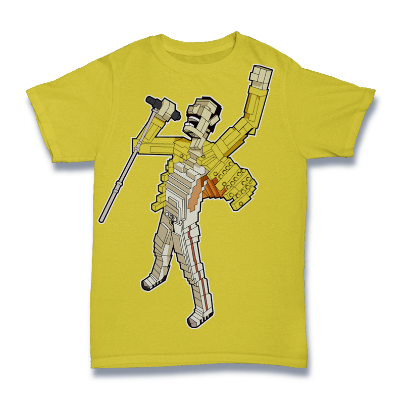Freddy Mercuri Lego Tshirt