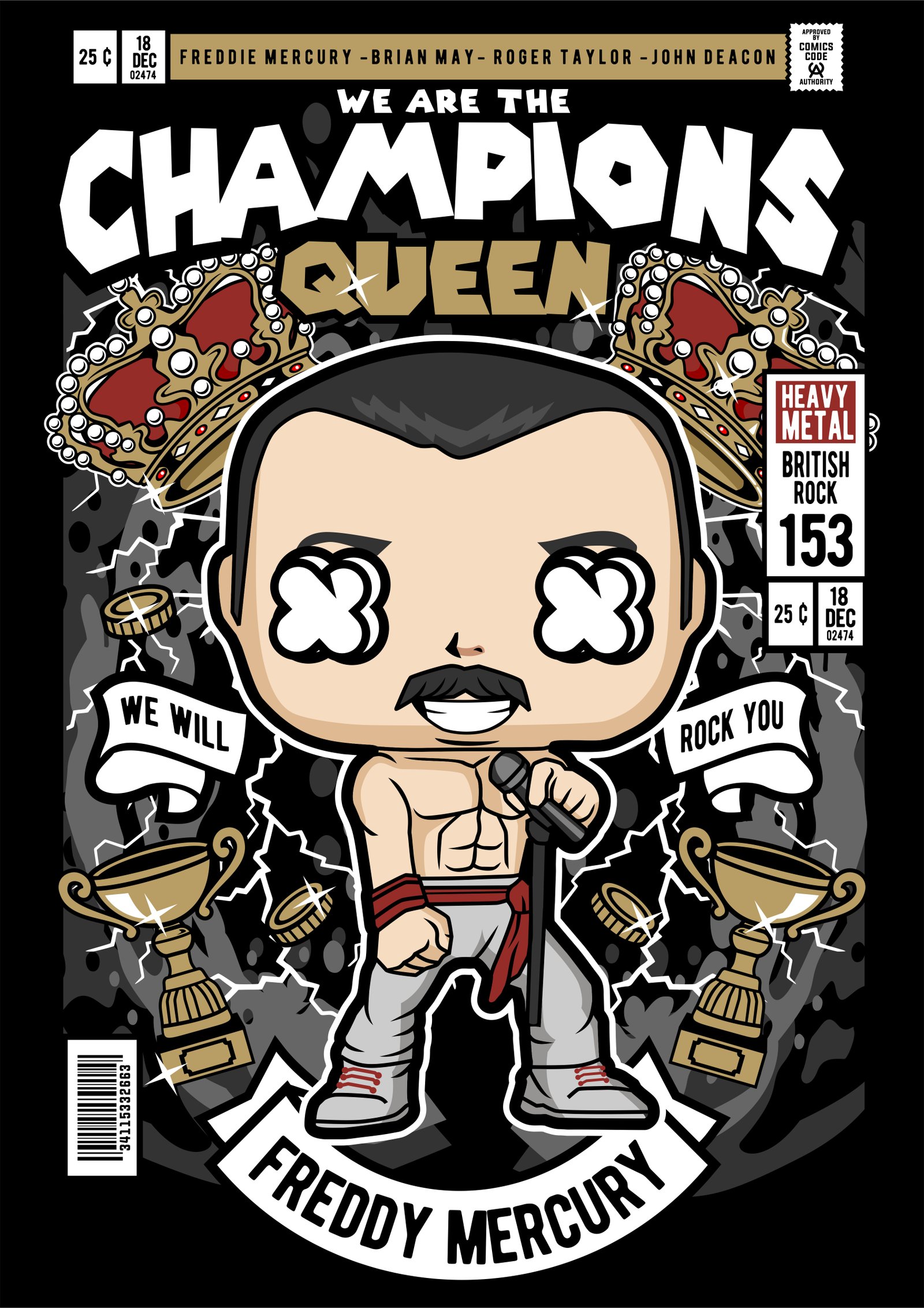 Freddy Mercuri Queen