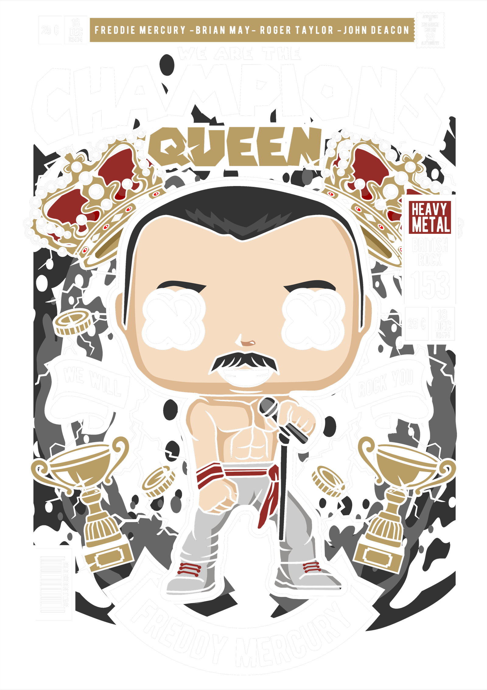 Freddy Mercuri Queen