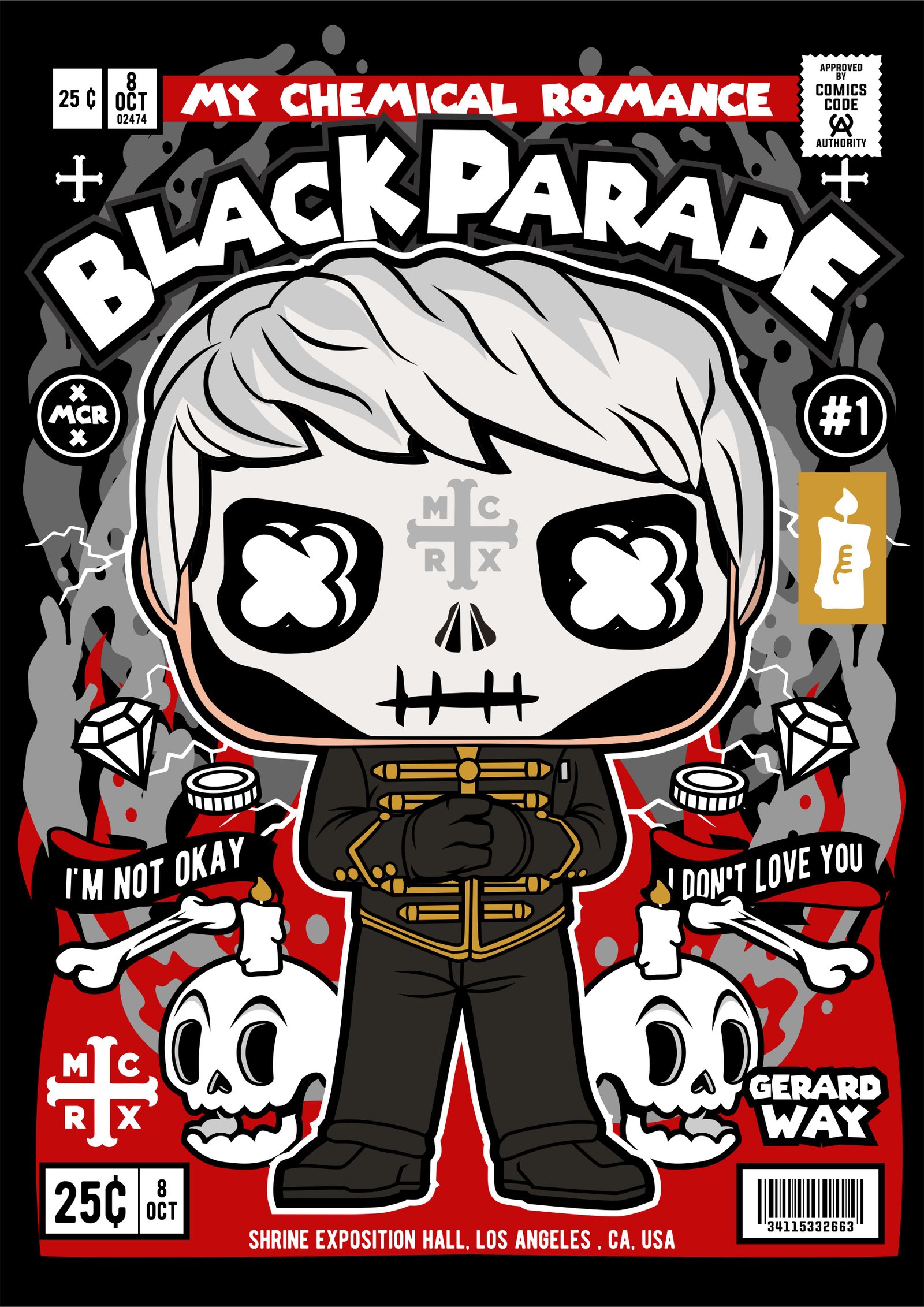 Gerard Way Black Parade