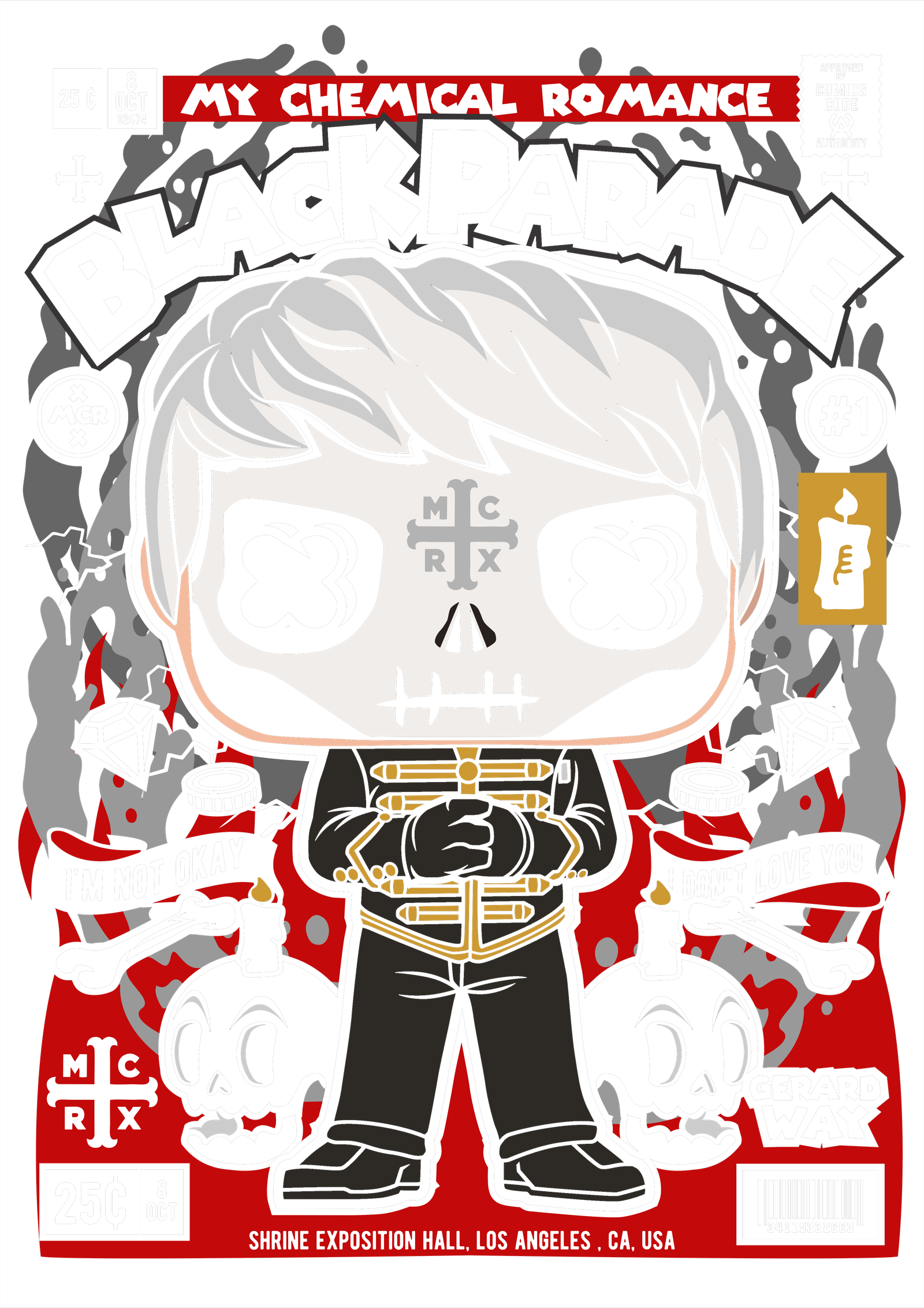 Gerard Way Black Parade