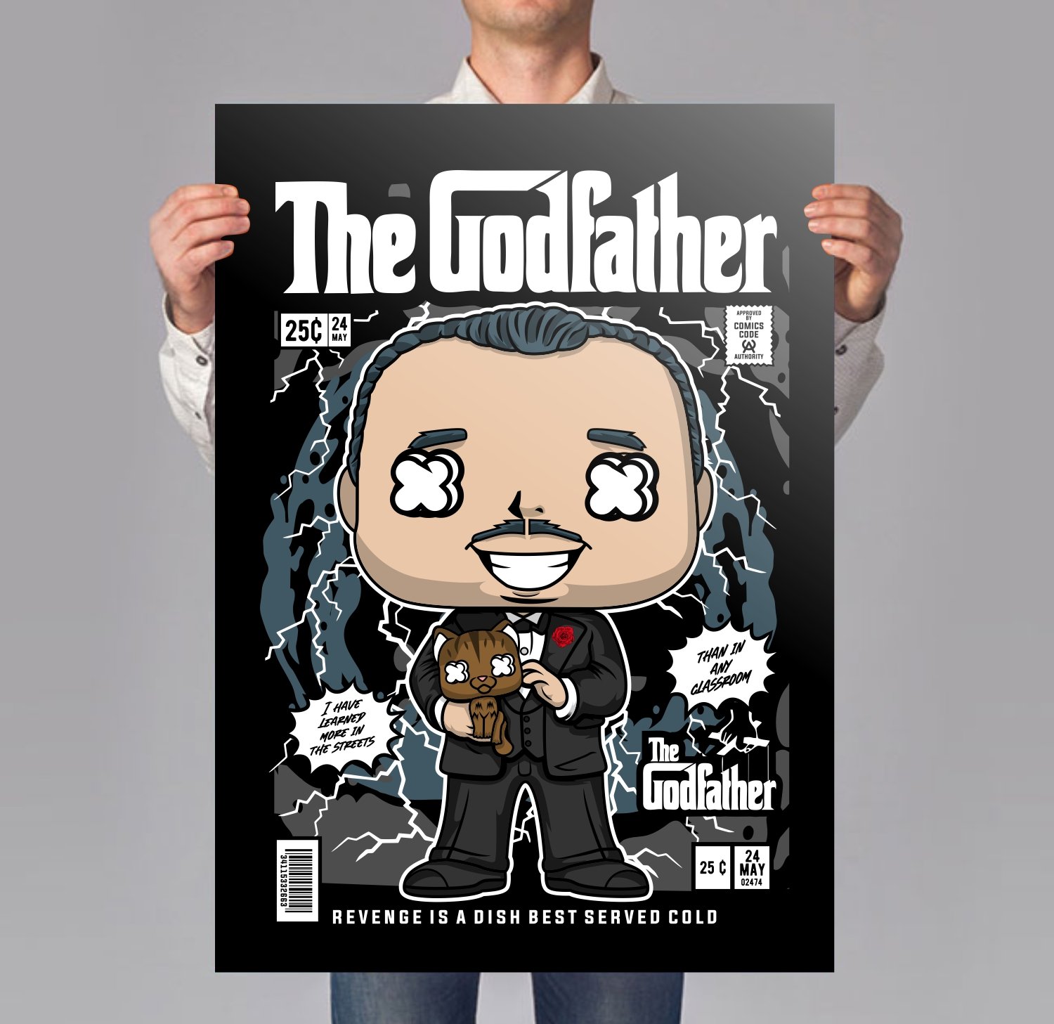 Godfather Vito Corleone Poster