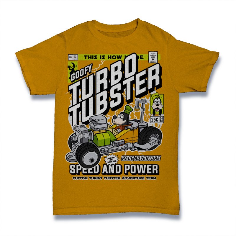 Goofys Turbo Tubster Tshirt