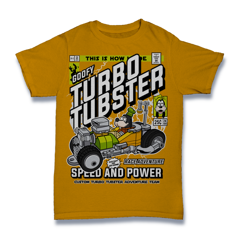 Goofys Turbo Tubster Tshirt