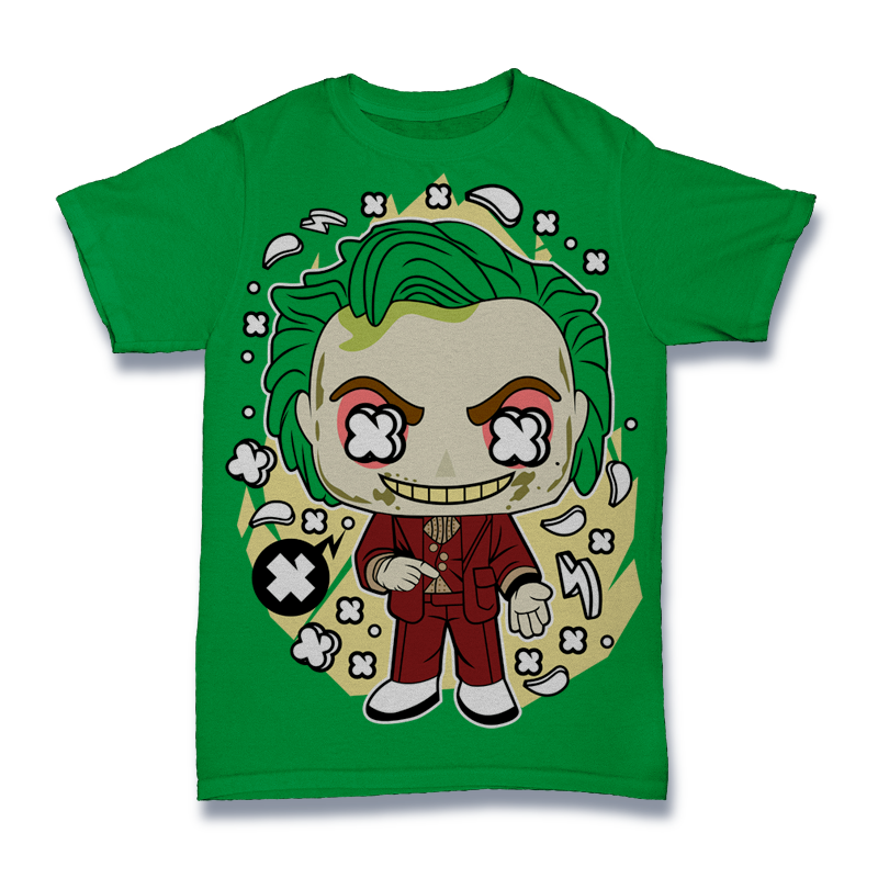 Green Hair Joker Tshirt