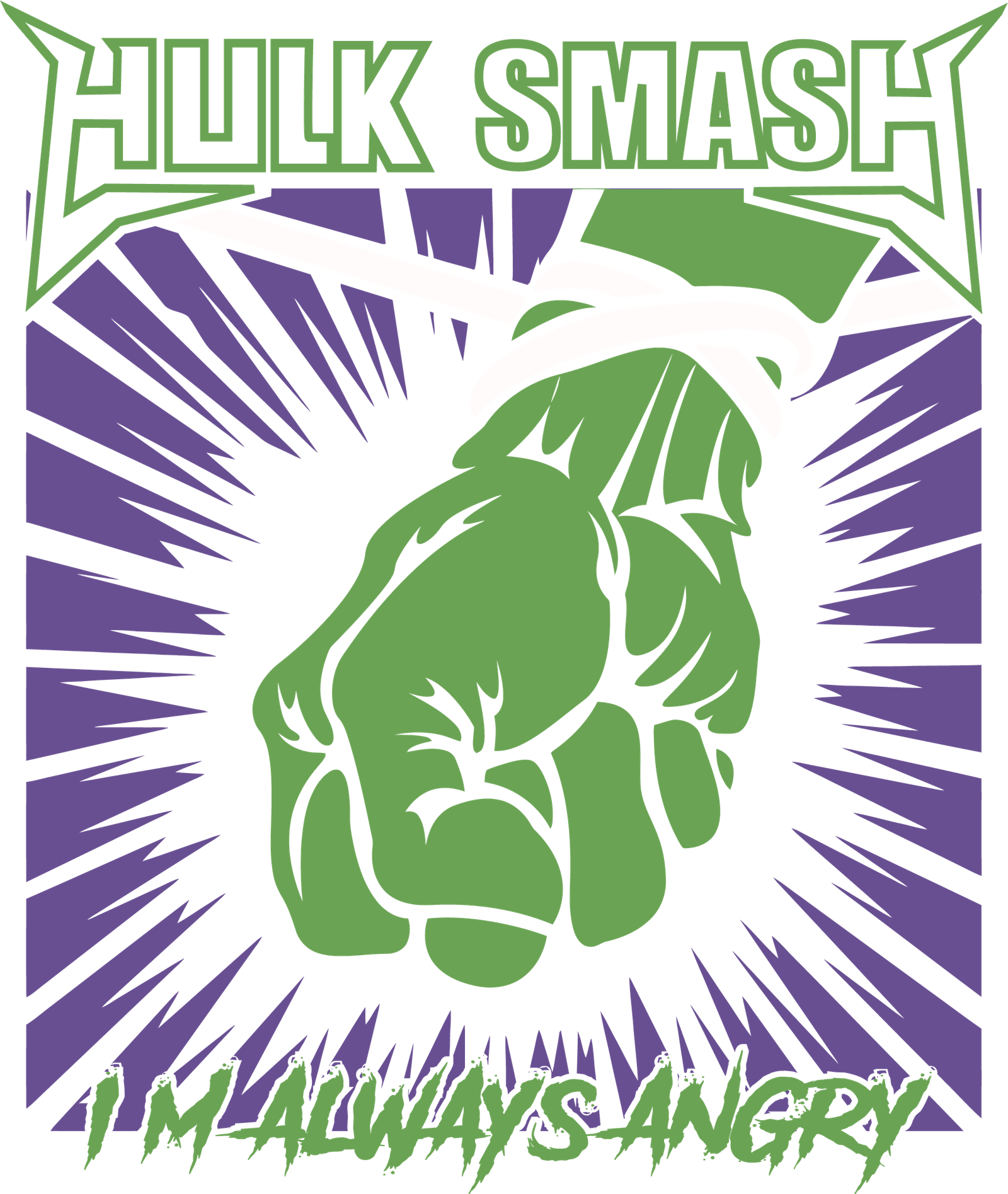 HULK- SMASH- ST ANGER