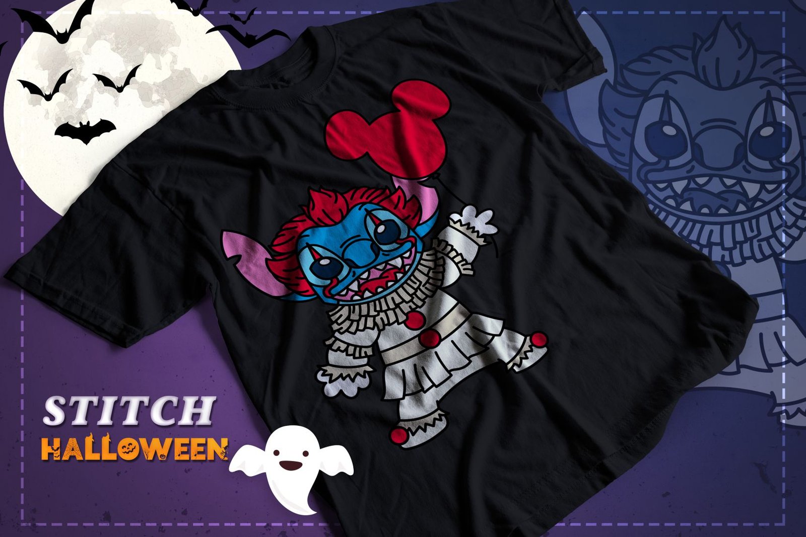 Halloween Stich H