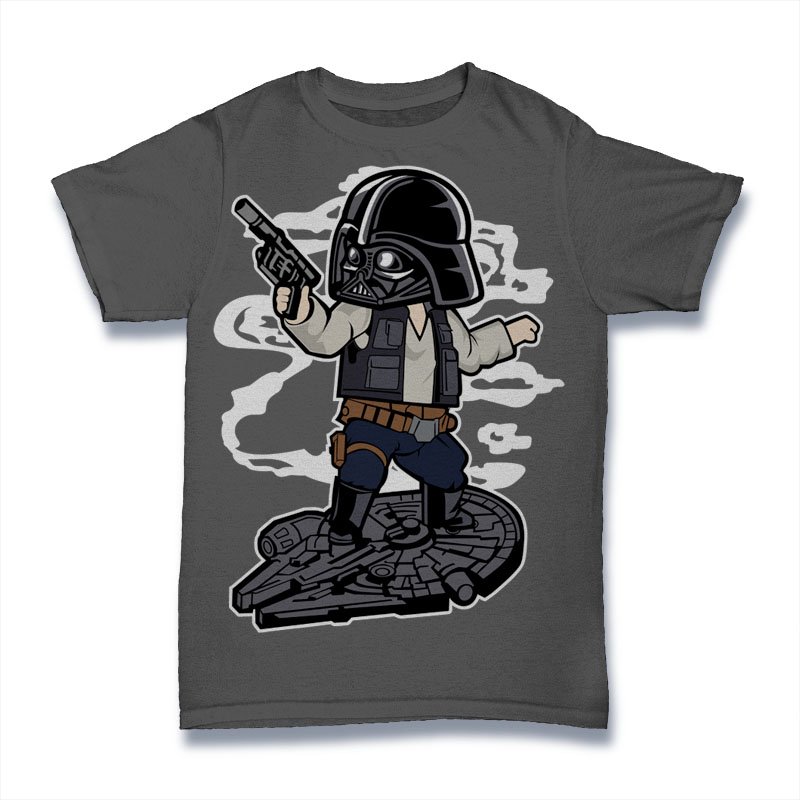 Han Solo Darth Vader Tshirt