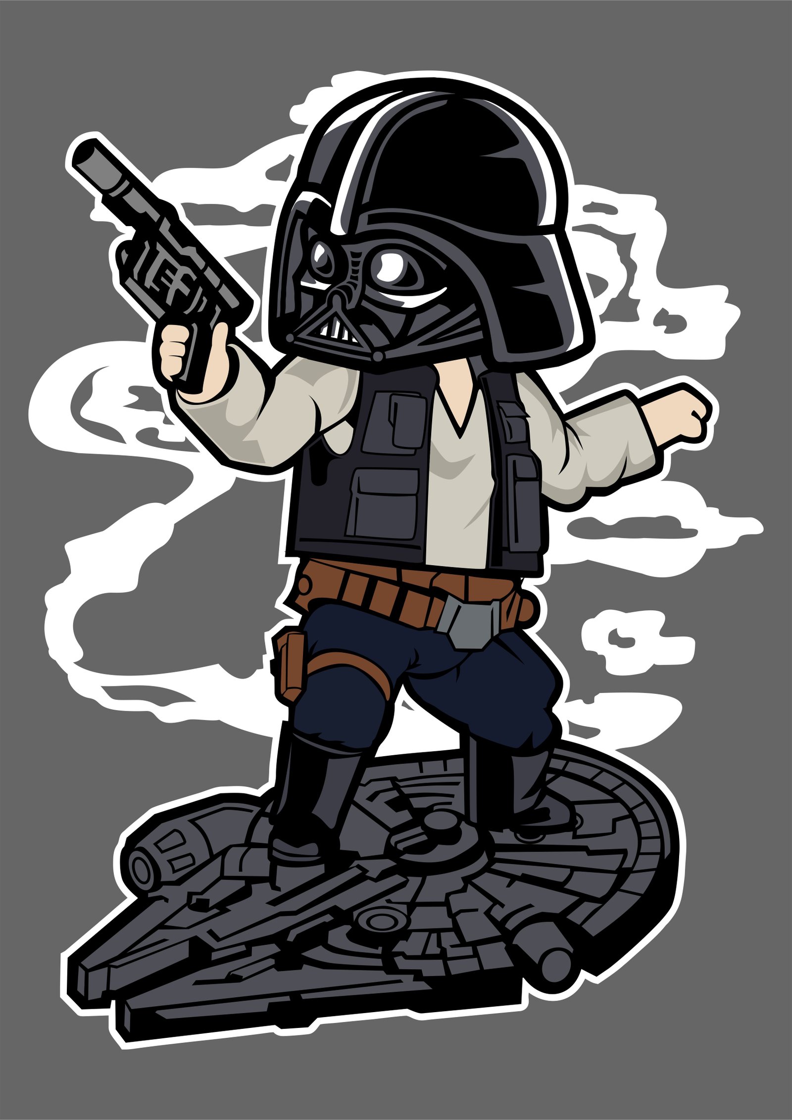Han Solo Darth Vader