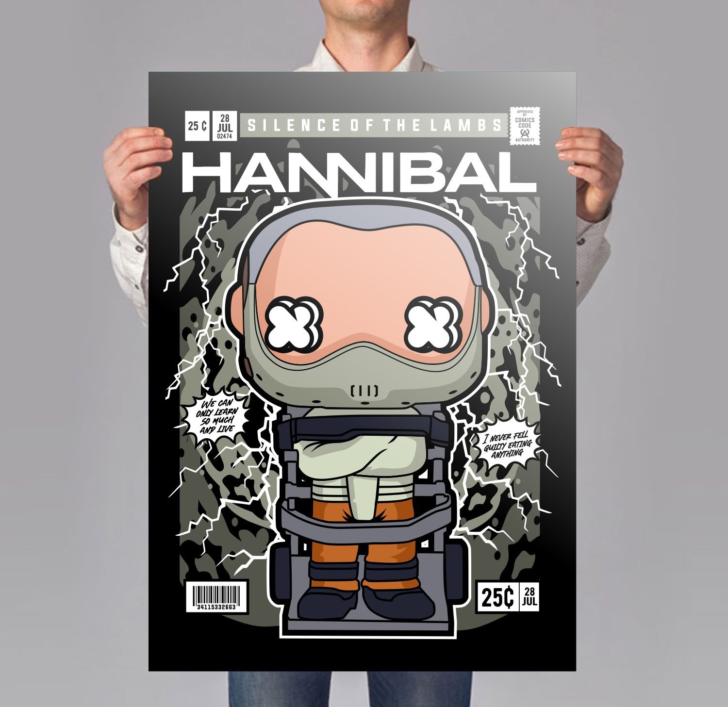 Hannibal Lector Silence Of The Lambs Poster