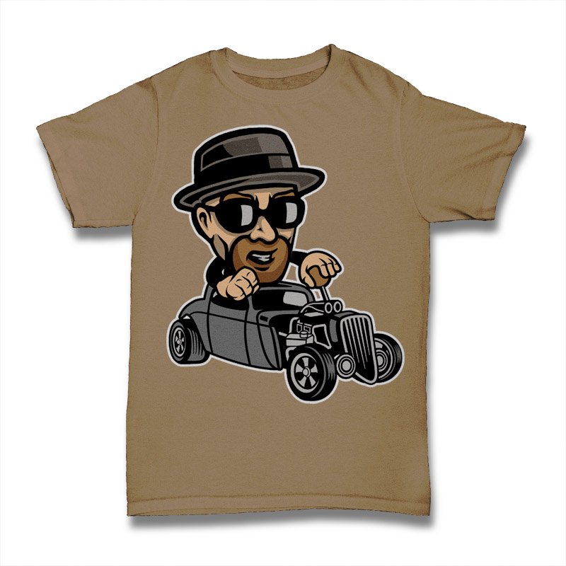 Heisenberg Hotrod Tshirt