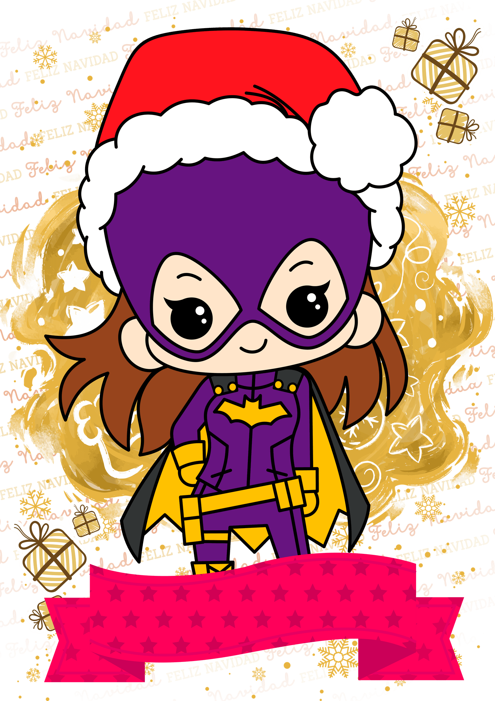 Heroes Christmas Batgirl