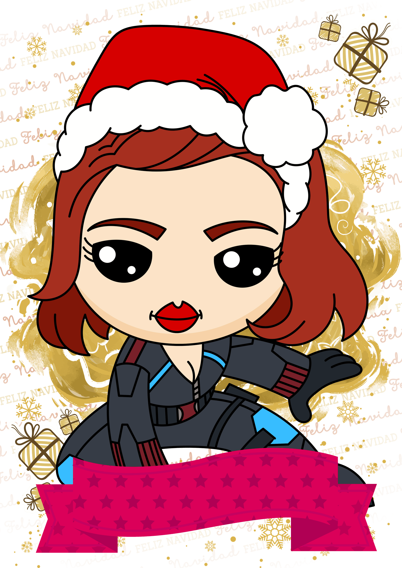 Heroes Christmas BlackWidow