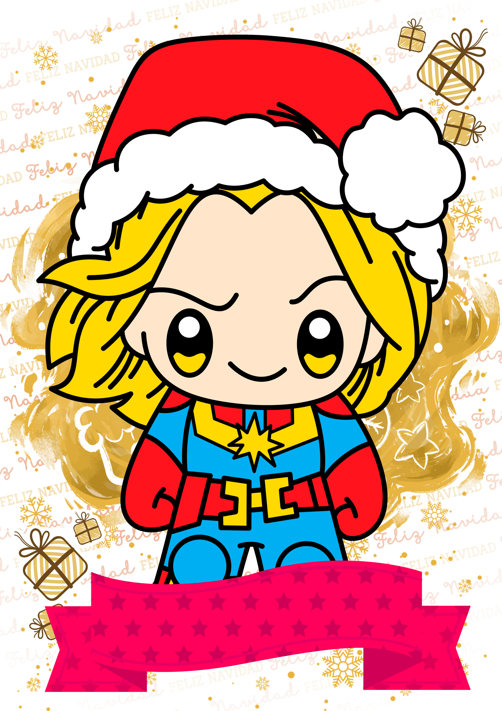 Heroes Christmas CapitinaMarvel