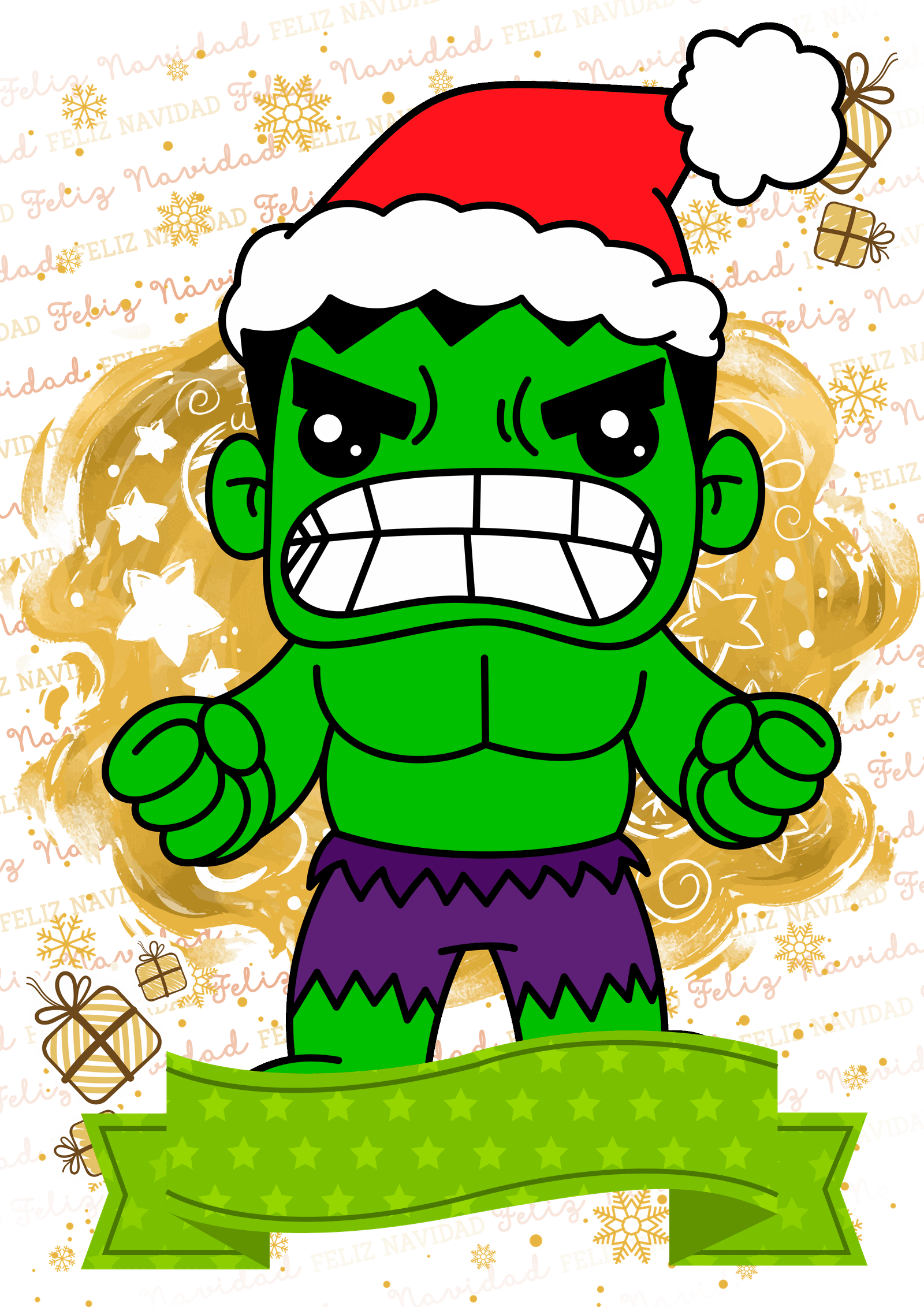 Heroes Christmas Hulk