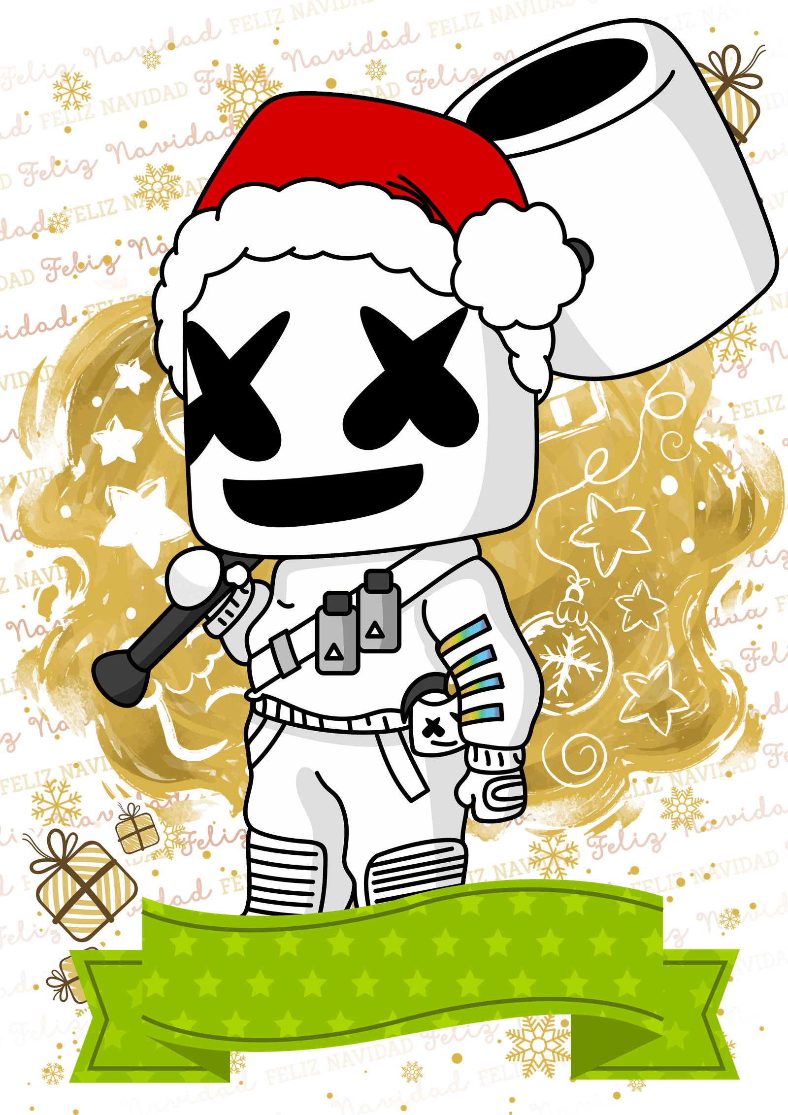 Heroes Christmas Marshmello